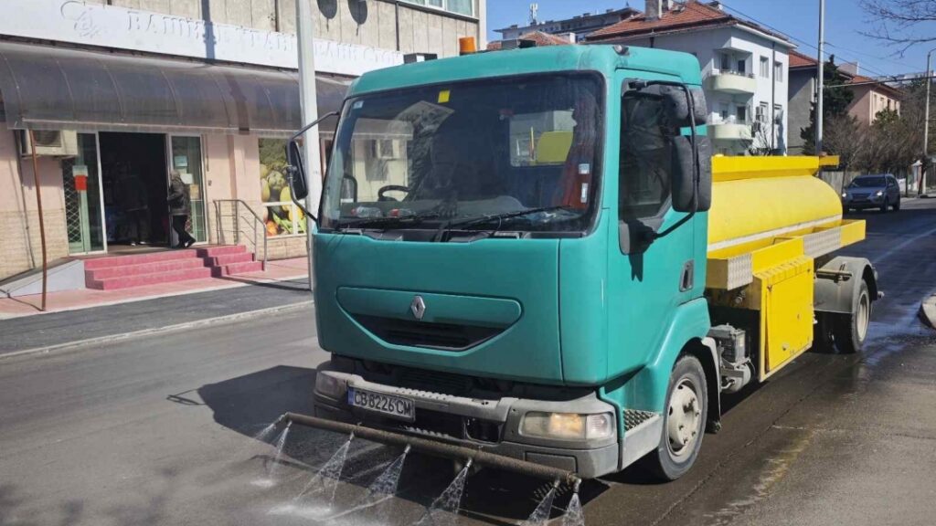 Русе – повече улици в графика за миене