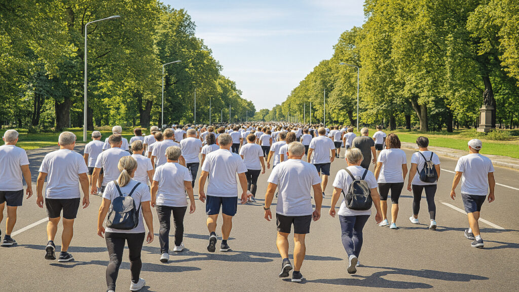 Русе отбелязва Световния ден на ходенето със спортна инициатива в Парка на младежта