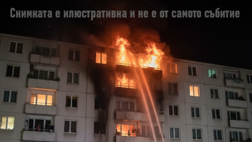 Взрив на газова бутилкав Русе - илюстративна снимка.