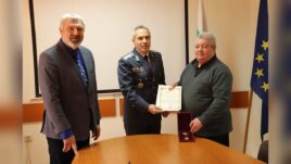 Кметът на Ценово с медал