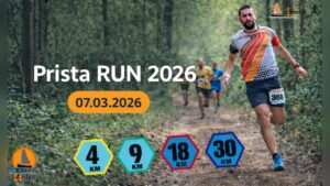 Участници в състезанието Prista RUN по горските трасета в лесопарк „Липник“ край Русе.