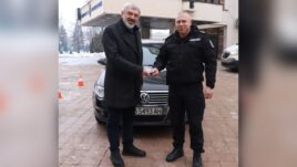 Жандармерията в Русе получава нов автомобил