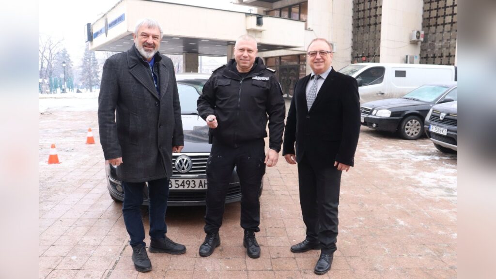 Жандармерията в Русе получава нов автомобил