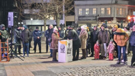 Протест на ППДБ срещу буферния ТИР паркинг в Русе
