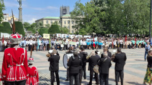 Празнуване на 24-май в Русе.