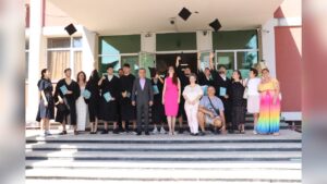 Завършващи ученици от Спортното училище в Русе