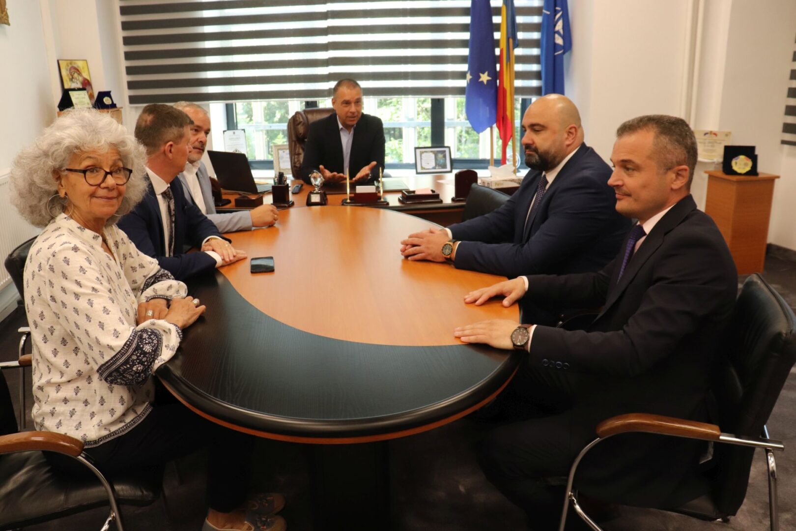 Среща в областна администрация на тема Дунав мост.