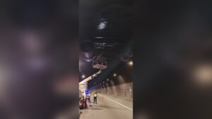 Поглед към тунел Витиня на АМ Хемус.