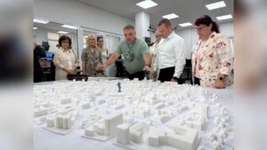 Среща за създаване на 3D макет на Русе