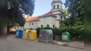 Временна промяна на съдове за отпадъци в Русе