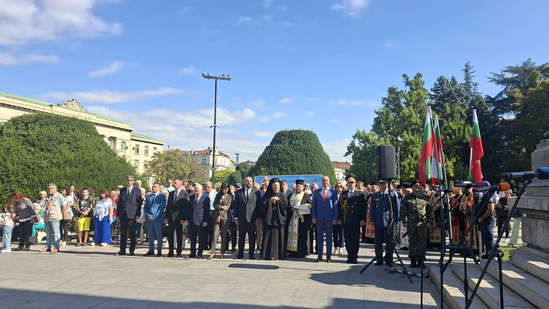 Русе отбеляза 118 години от Независимостта на България с тържествена церемония