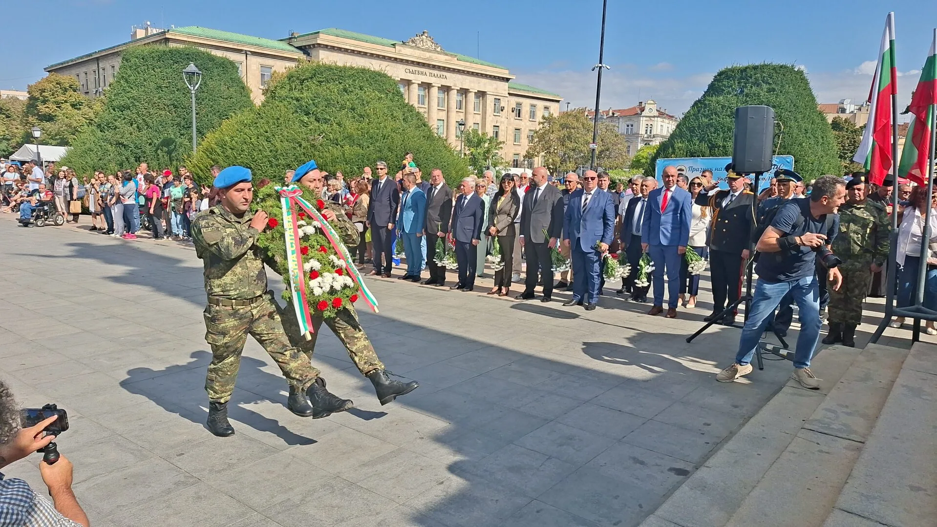 Русе отбеляза 118 години от Независимостта на България с тържествена церемония