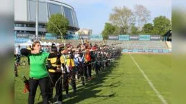 Стрелба с лък по време на Европейска клубна купа в Русе