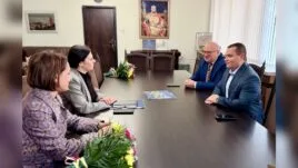 Кметът Пенчо Милков и зам.-министър Марина Василева обсъждат културата в Русе