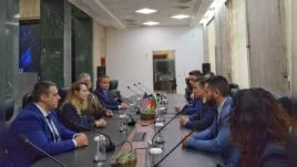 Подписване на меморандум между МИДТ и Palo Alto Networks.