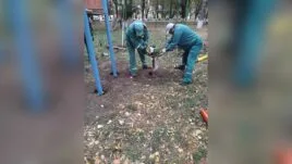 Нови детски съоръжения в Разград