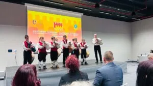Щанд на Община Разград на туристическото изложение във Велико Търново.