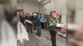 "Предаване на изборните материали в област Силистра"