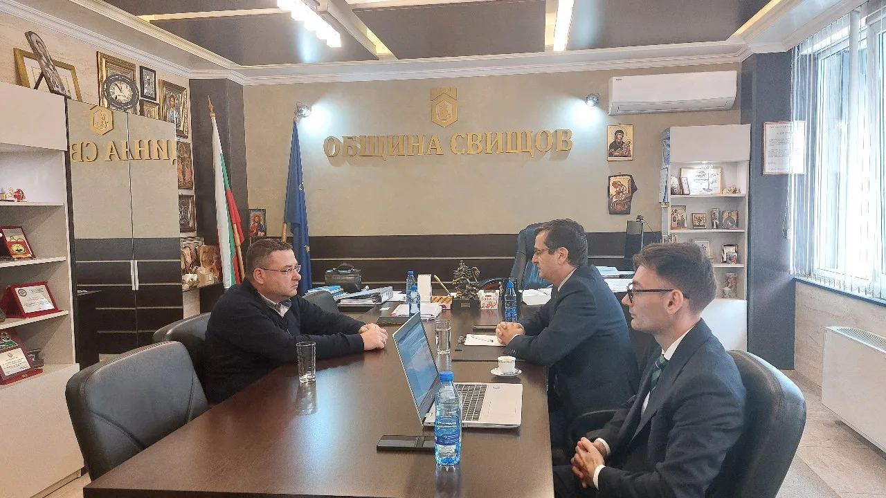 Посещение на представители от Българска агенция за инвестиции в Свищов
