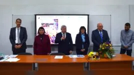 Участници в Sparkling Minds в Русенския университет.