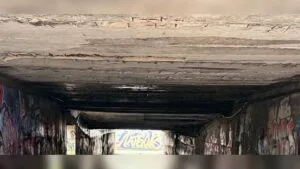 Ремонт на пешеходния подлез до Mall Veliko Tarnovo