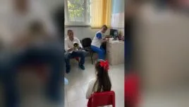 Очен преглед на дете в детска градина