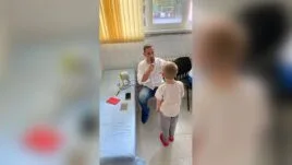 Очен преглед на дете в детска градина