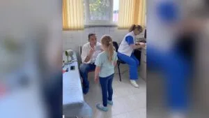 Очен преглед на дете в детска градина